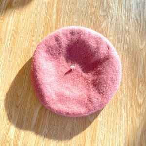New York & Company Pink Beret